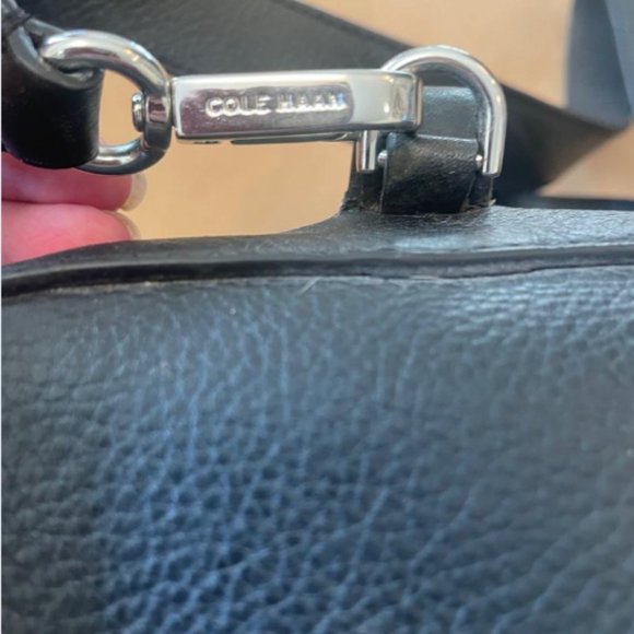 GORGEOUS Cole Haan ZERØGRAND Black Leather Satchel---Retail of $298! - Picture 13 of 16